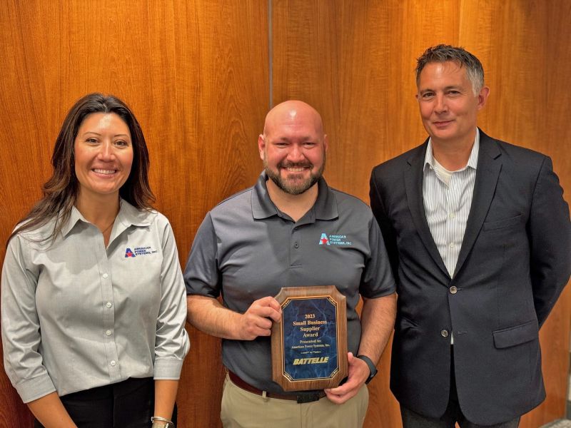 Battelle Small Business Supplier of the Year